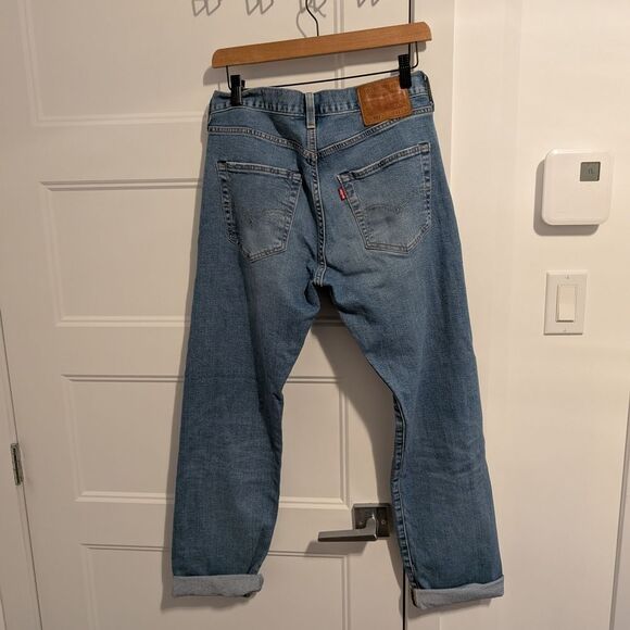 Levi's/501 Light Blue Jeans Sz 31 L32 - Picture 3 of 10